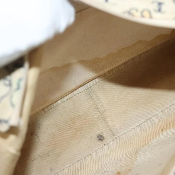 CHANEL Camelia COCO Mark Tote Bag Cotton Multicolor CC Auth BA3738 - Picture 10 of 16